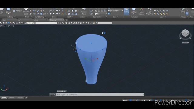Mechanical 3D Cad Drawings with Loft Command смотреть онлайн