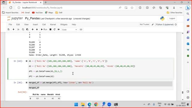 Day 72: Pandas to Merge DataFrames, Pivot Melt Stack Unstack Pivot Table method in Pandas. смотреть онлайн