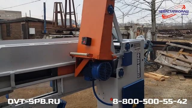 Станок торцовочный консольный ЦМЭ-3Б после ремонта в Компании НЕВАСТАНКОМАШ смотреть онлайн