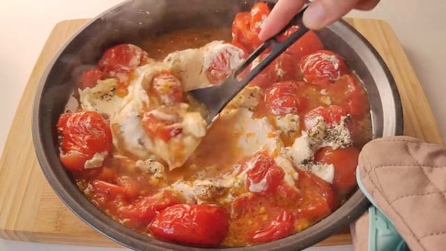 Cheesy tomato pasta - easiest recipe in the world смотреть онлайн