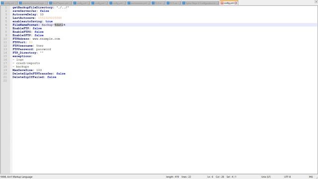 Automatiches Backup des gesamten Servers: ServerRestorer Plugin 1.8 [Deutsch/FullHD]/_ITTO_ смотреть онлайн