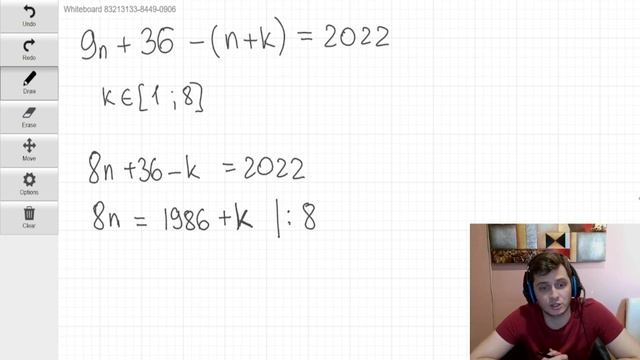 9 чисел и 2022 ▶ №55 (Блок - интересные задачи) смотреть онлайн