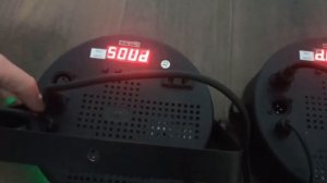 Подключение световых приборов в режиме master - slave