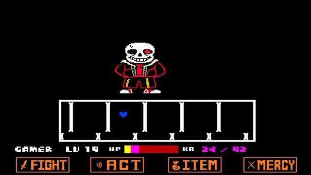 Undertale - Underfell Sans Mod смотреть онлайн