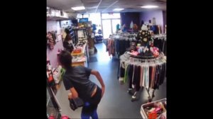 Girl Pooping Her Pants In Front of Entire Store