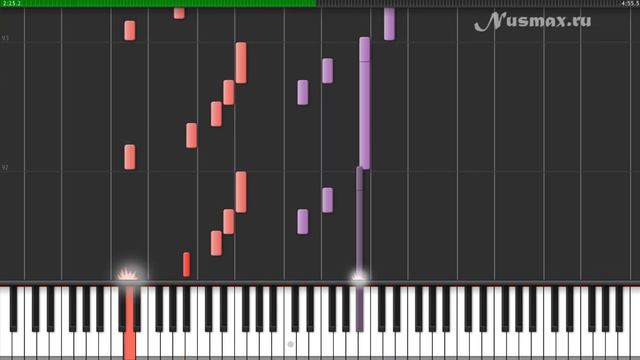 Ludovico Einaudi — Le Onde Piano Tutorial (Synthesia + Sheets + MIDI) смотреть онлайн