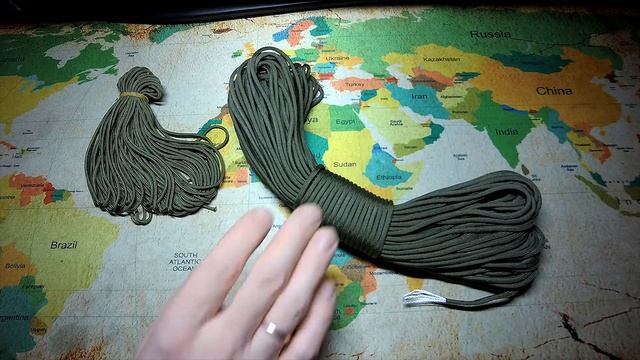 Новый паракорд двух видов - распаковка и краткий обзор смотреть онлайн