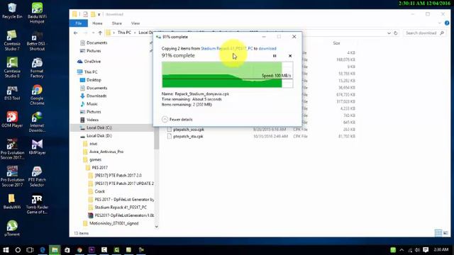 [PES 2017] How to install patch 2.0 + 2.1 + stadium pack + link download (click show more) смотреть онлайн