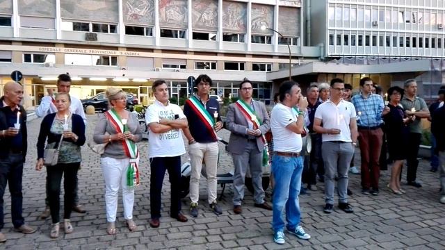 14 luglio 2016: Fiaccolata della Lega Nord a difesa dell'Ospedale di Vercelli смотреть онлайн