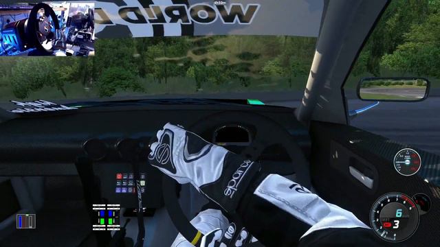 Assetto Corsa solo run at EBISU North Course WDT Silvia s15 800 bhp. смотреть онлайн