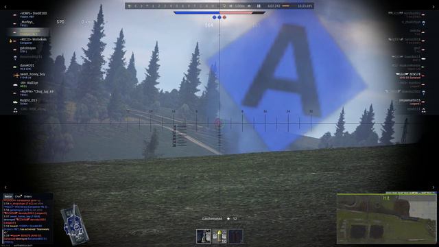 War thunder, chieftain 120 mm accuracy смотреть онлайн