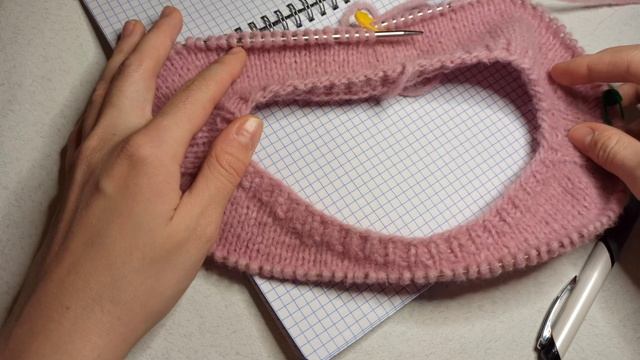 Базовый жилет в технике реглан погон сверху подробный мастер класс по вязанию спицами смотреть онлайн