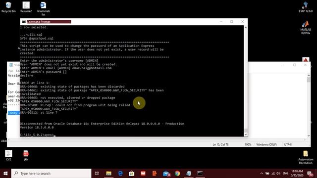 Oracle Apex Installation смотреть онлайн