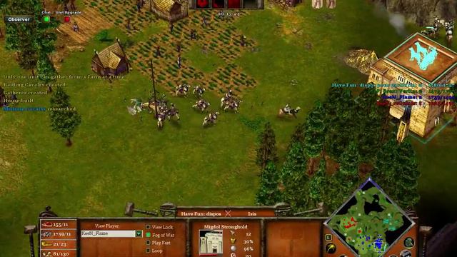 Age of Mythology 2v2 NORSE Come back смотреть онлайн