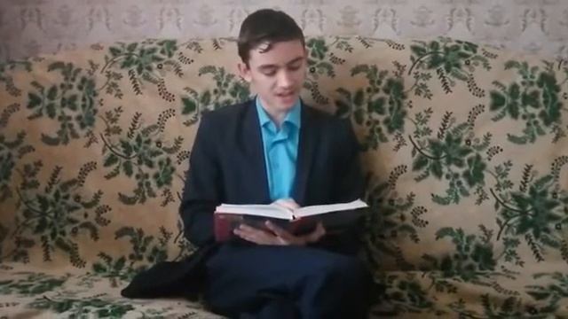 Отрывок из поэмы Александра Твардовского Василий Тёркин читает Литвинов Никита, 8 класс смотреть онлайн