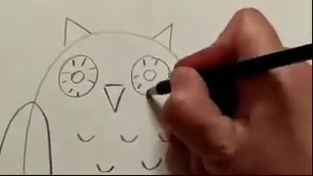 мастер класс Рисуем сову смотреть онлайн