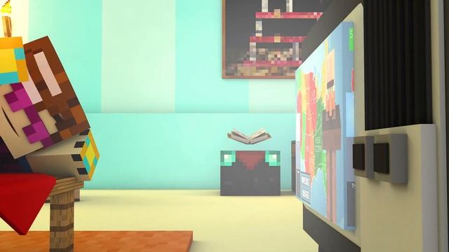 Just An Ordinary Day in Minecraft (Minecraft Animation) смотреть онлайн