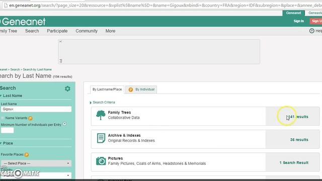 Tutorial 1: Using geneanet.org смотреть онлайн
