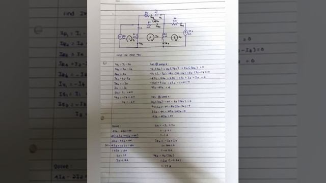 Video Assignment 1tmt2 - exercise 1 ( Mesh Analysis) & 2 ( Node Voltages) смотреть онлайн