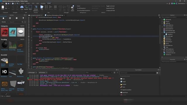 ROBLOX JoJo Game II #2 | Creating the DataStore 2 смотреть онлайн