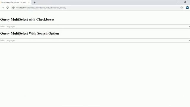 Multi select Dropdown List with Checkbox using jQuery смотреть онлайн