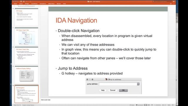 03 - Intro to IDA Desktop смотреть онлайн