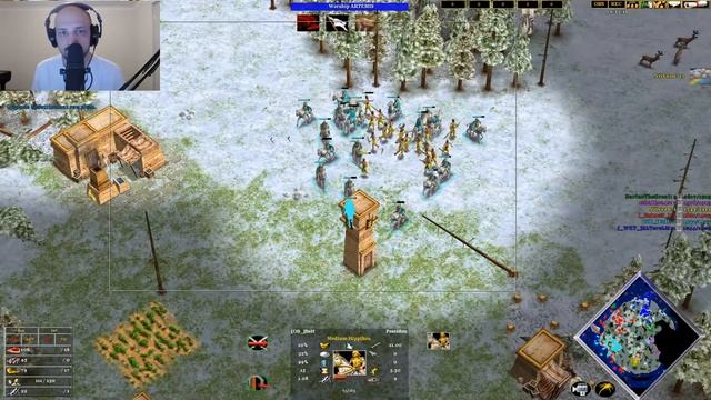 Community Team Games #186 | Crispy Hippikon Aggression #ageofempires #ageofmythology смотреть онлайн