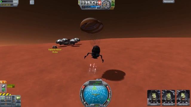 KSP #63 - Wayland MSI MechPod Rescue Pt. 2/2 (Duna Colony) смотреть онлайн