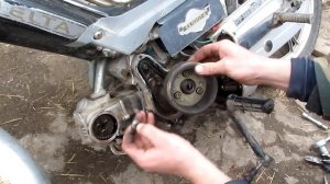 Замена распредвала и натяжителя ГРМ мопед Дельта