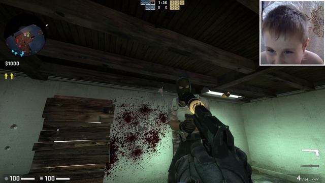 Я ИГРАЮ В КС С БОТАМИ Ч5 смотреть онлайн