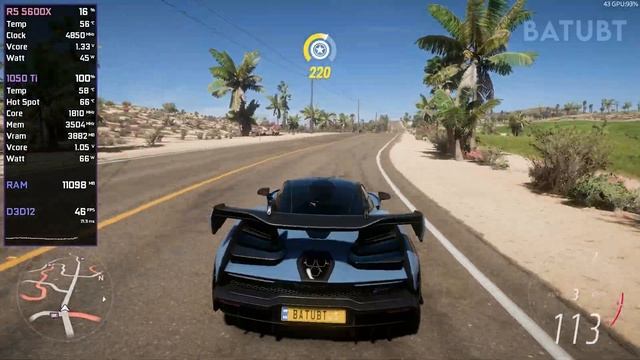 Forza Horizon 5 | GTX 1050 Ti | ALL SETTINGS | 1080p - 1440p - 2160p 4K смотреть онлайн