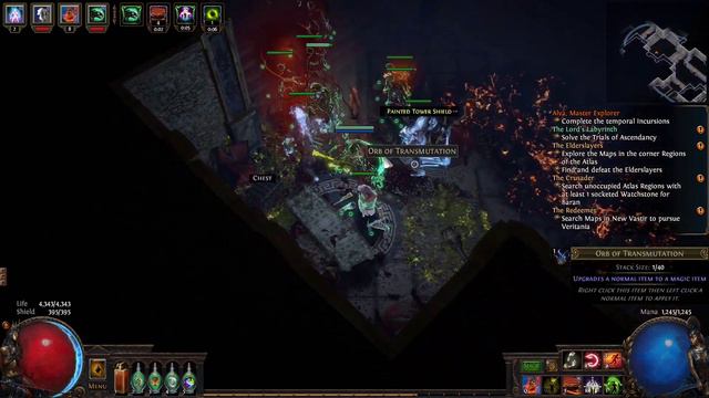 The Unusual MaW Plays Path of Exile Delirium Necromancer Map Farming Episode 12 смотреть онлайн