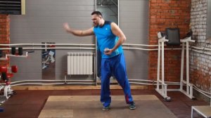 2 часть Техника толкания ядра. Толкание ядра со скачка