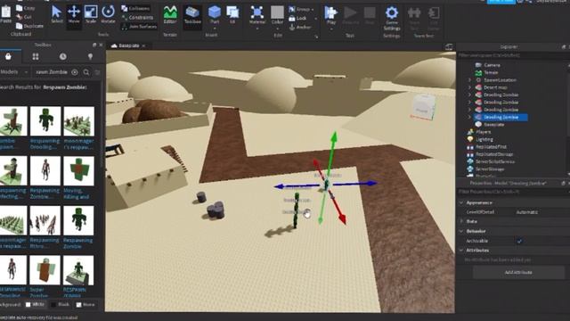 How to create simple fps game in Roblox Studio! смотреть онлайн