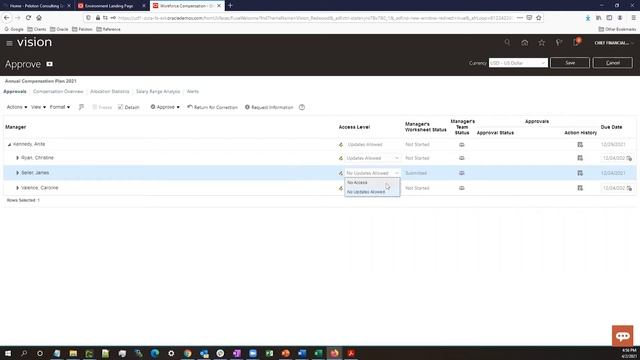 Oracle HCM Cloud: Workforce Compensation - Approvals & Compensation Letters смотреть онлайн