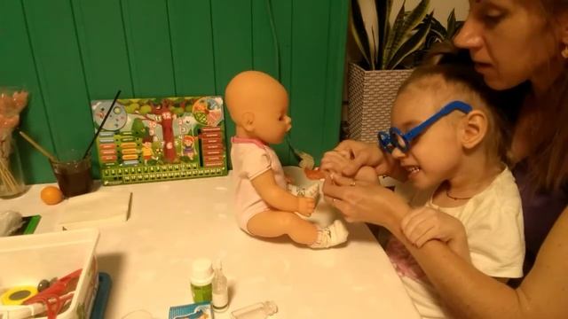 играем в доктора, готовим вместе. (лечение при ДЦП). смотреть онлайн