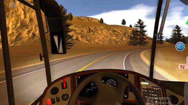 Heavy bus driving simulator Gameplay смотреть онлайн
