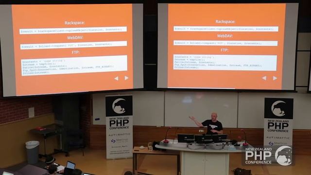 New Zealand PHP Conference 2015 / Filesystem Abstraction with Flysystem - Frank de Jonge смотреть онлайн