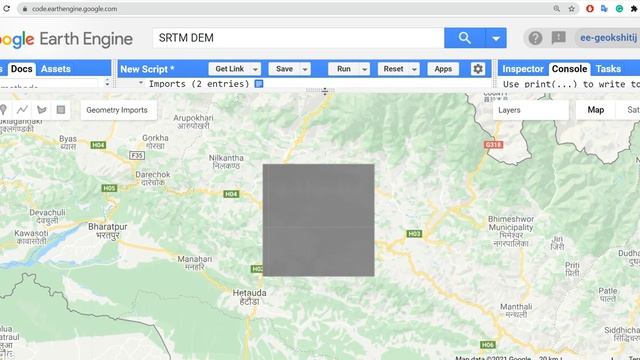 Download any images/DEM with Google Earth Engine (GEE) смотреть онлайн