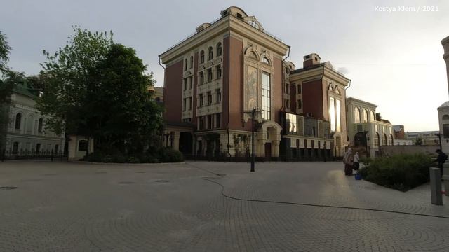 Virtual walk - Moscow streets MAY 2021 / Прогулка по Москве 2021 смотреть онлайн
