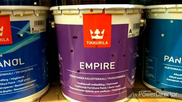 TIKKURILA EMPIRE. Покраска балкона.