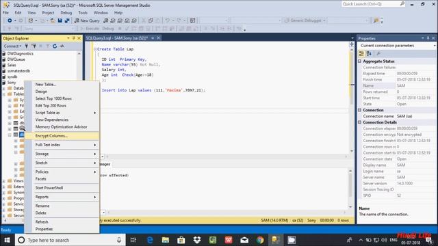 Constraints in SQL Server Explained in Hindi смотреть онлайн