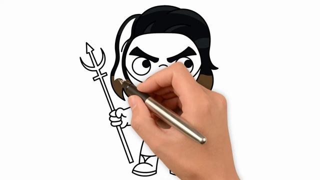 How to draw Aquaman | Super Hero смотреть онлайн