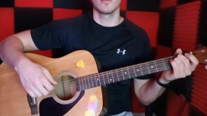 KhaliF - Утопай /// КАК ИГРАТЬ НА ГИТАРЕ