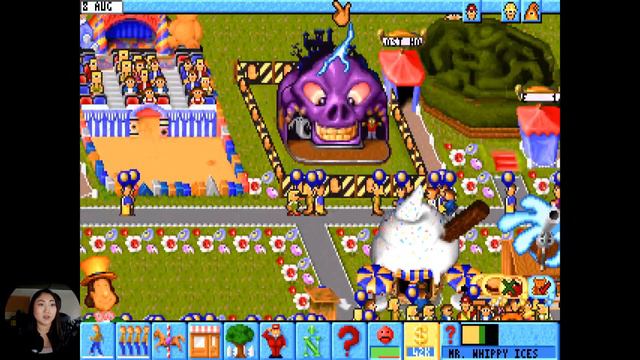 Best ride in Theme Park! (Let's play Bullfrog's Theme Park in 2019/2020 Part 2) смотреть онлайн