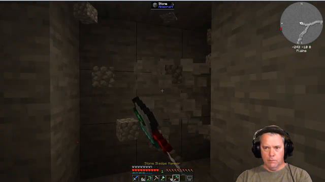 [5] - Time to explore! 1000 blocks to Nether Ring! How to dig tunnels and cave paths! !blessed смотреть онлайн