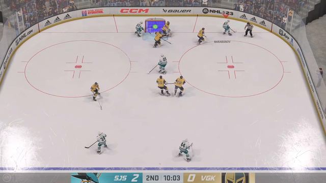 [PS5] NHL 23 SAN JOSE SHARKS - VEGAS GOLDEN KNIGHTS FRANCHISE MODE GAMEPLAY [4K UHD 60FPS] смотреть онлайн