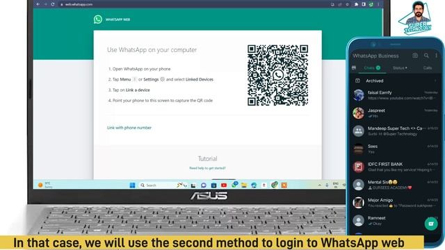 How to Login WhatsApp Web without scan QR Code on Laptop смотреть онлайн