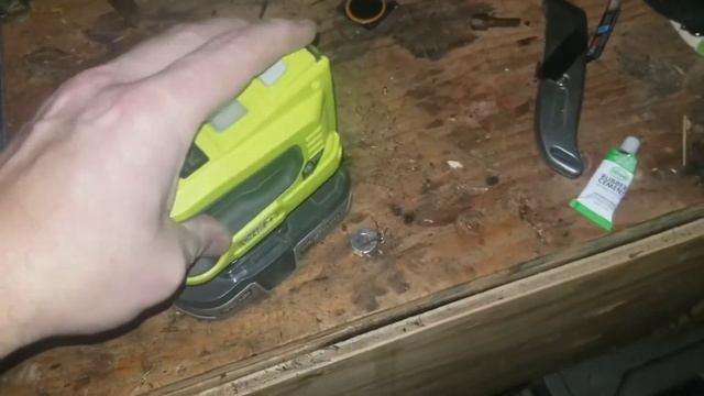 Ryobi 18v Battery Inverter RYI150BG Cordless 120v Tiny AC Generator For Camping & Power Outage