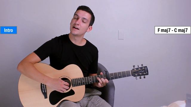 How to play Romantic Homicide by D4vd | EASY Guitar Lesson with Chords! смотреть онлайн